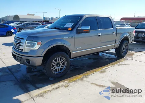 2013 Ford F-150 Platinum z USA, uszkodzony, nr VIN 1FTFW1ET2DFC49100